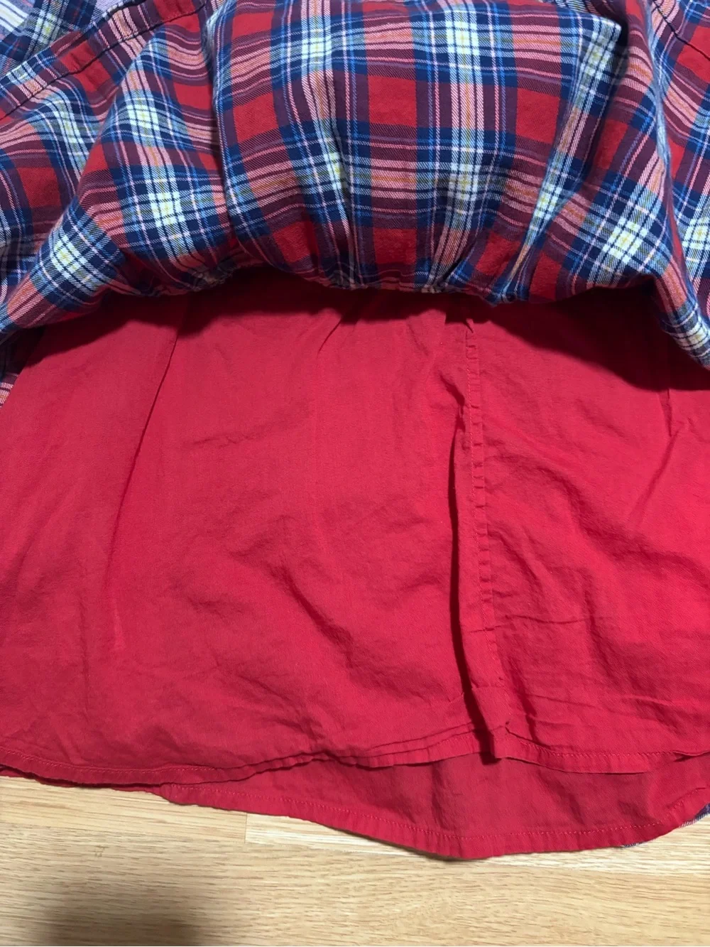 “Mini Boden” plaid dress size 11-12